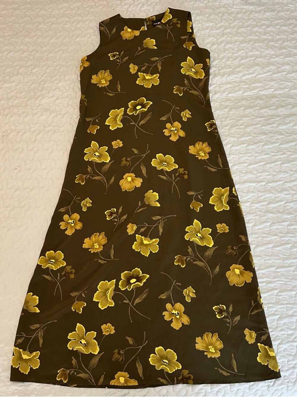 Vintage Sag Harbor Floral Print Women’s Dress